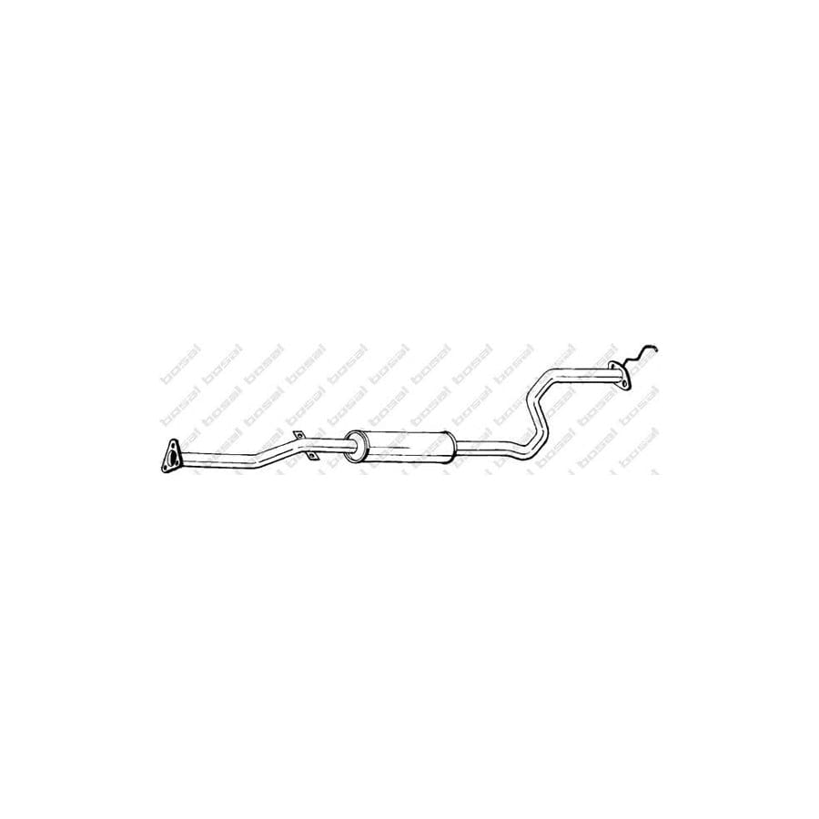 Bosal 287-115 Middle Silencer For Honda Civic V Saloon (Eg, Eh)