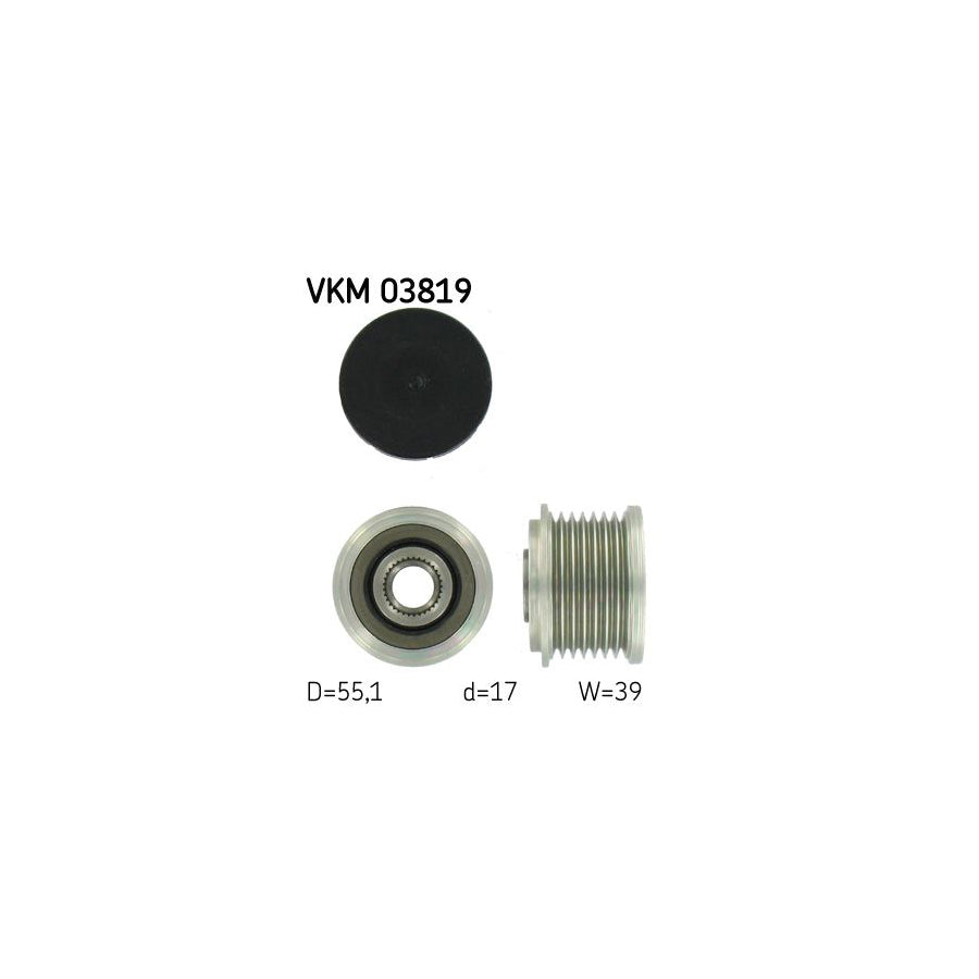 Skf Vkm 03819 Alternator Freewheel Clutch | ML Performance UK Car Parts