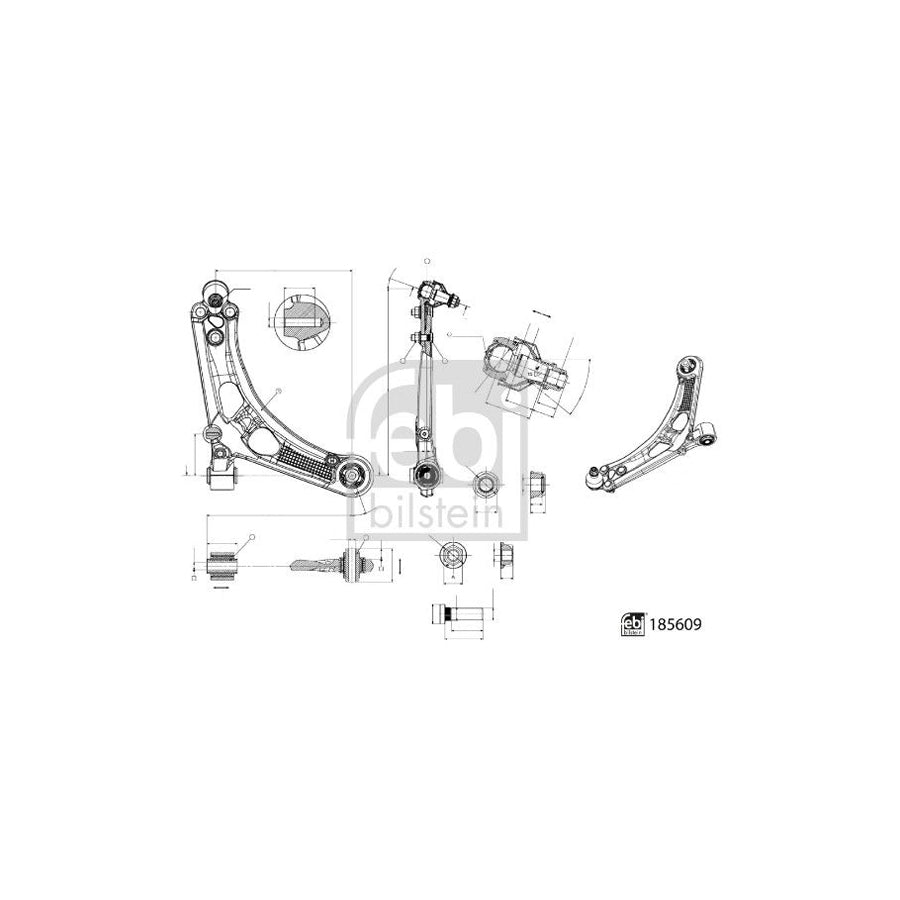 Febi Bilstein 185609 Suspension Arm