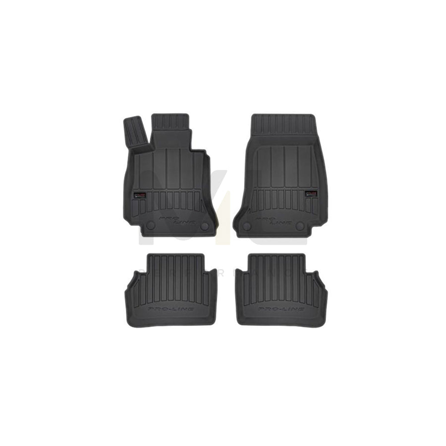 FROGUM Tailored 3D407695 Floor mat set suitable for MERCEDES-BENZ E-Class Saloon (W213) Elastomer, Front and Rear, Quantity: 4, Black | ML Performance Car Parts