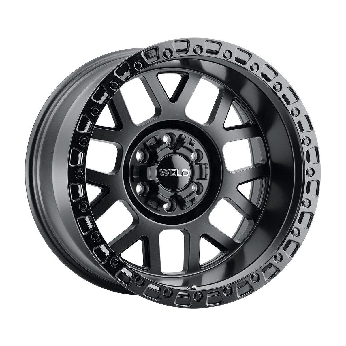 Weld W10470098450 Cinch W104 Wheel 17x10 6x135 ET-25 BS4.5 Satin Black - Gloss Black