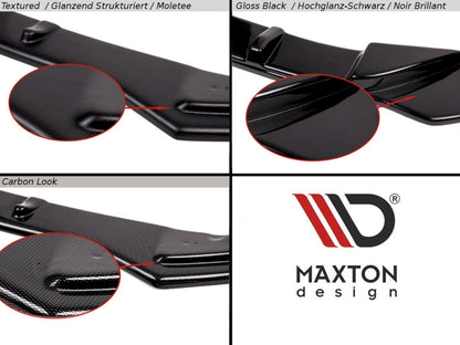 Maxton Design Seat Leon Fr ST MK4 (2020-) Rear Side Splitters