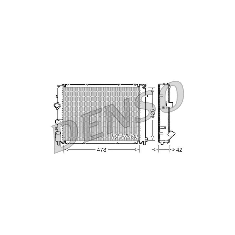 Denso DRM23031 Drm23031 Engine Radiator For Renault Kangoo | ML Performance UK