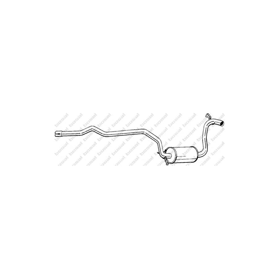 Bosal 288-051 Middle Silencer