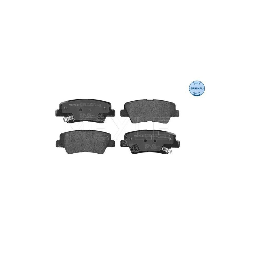 Meyle 025 249 3415/W Brake Pad Set