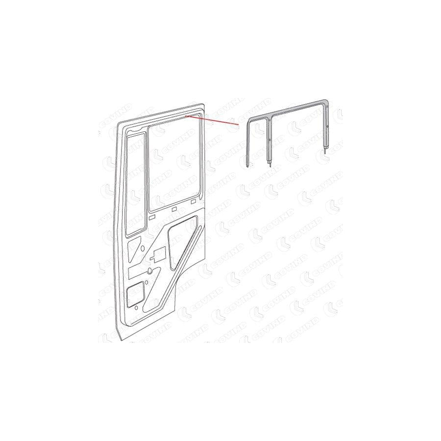 Covind M20/ 20 Side Window Frame | ML Performance UK