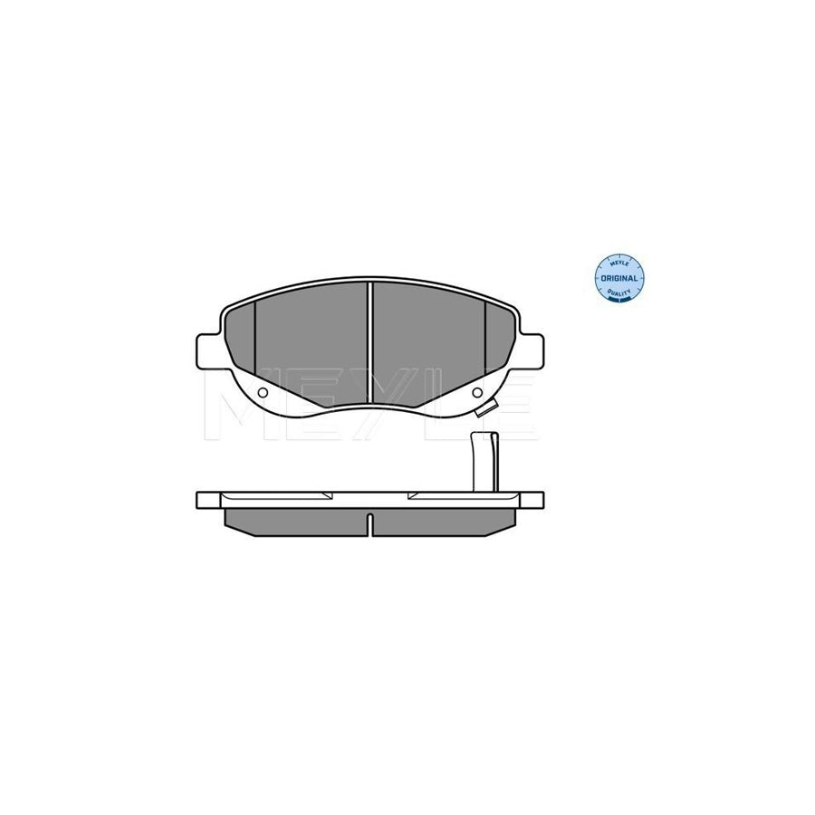 Meyle 025 249 4619/W Brake Pad Set