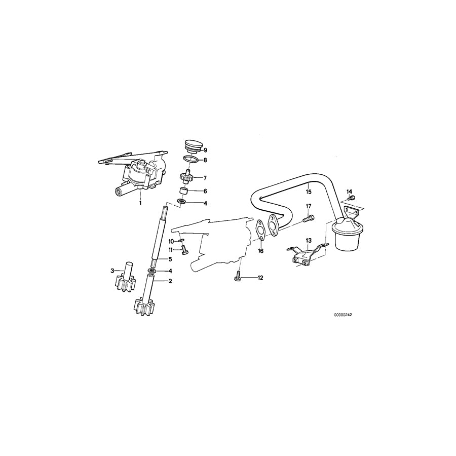 Genuine BMW 11411288572 E30 Bracket (Inc. 325ix) | ML Performance UK Car Parts