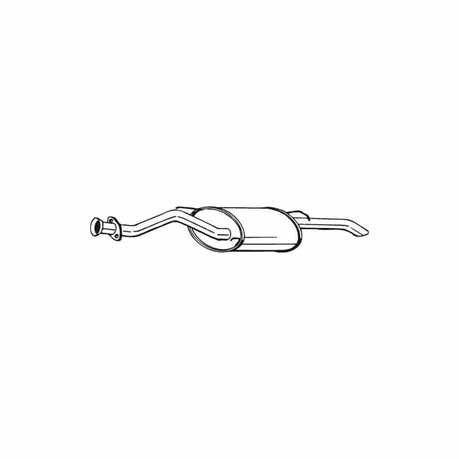 Bosal 115-765 Rear Silencer For Rover 400 Saloon (Xw)