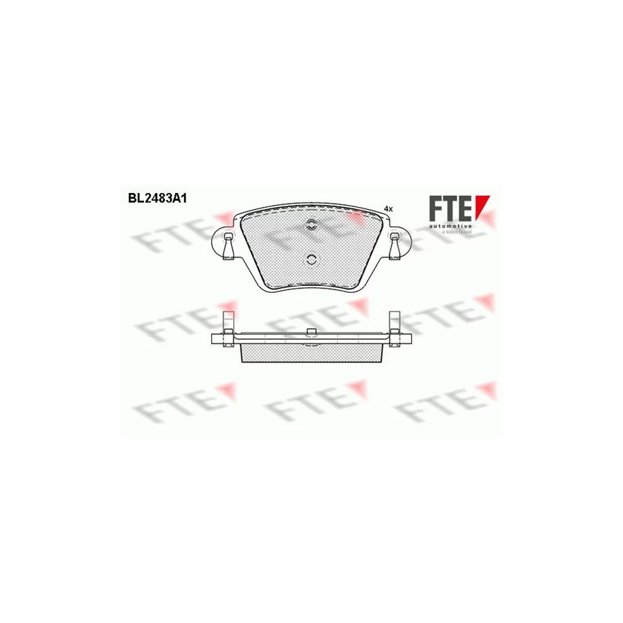 Fte BL2483A1 Brake Pad Set | ML Performance UK Car Parts