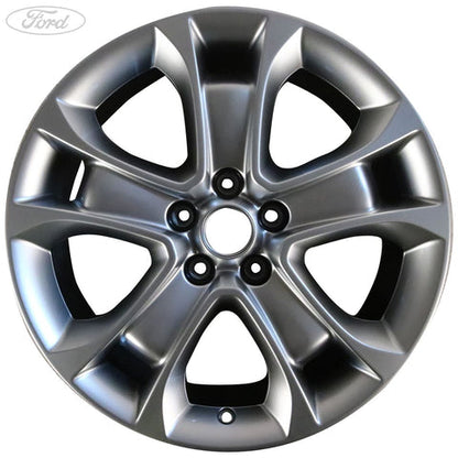 GENUINE FORD 2179454 KUGA ALLOY WHEEL 18" 5 X 2-SPOKE DESIGN, LUSTER NICKLE | ML Performance UK