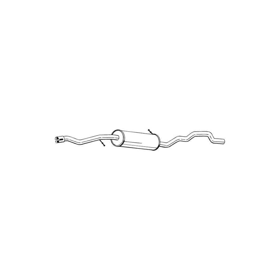 Bosal 288-507 Middle Silencer