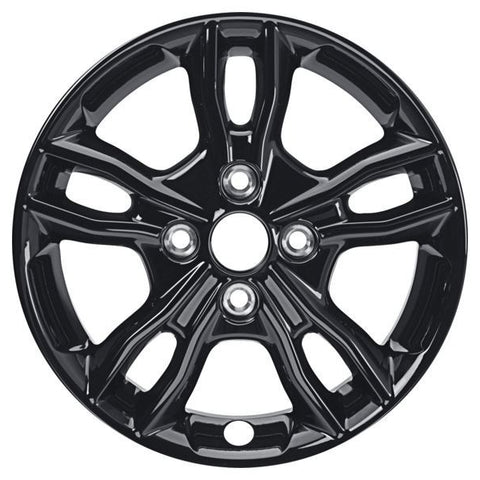 GENUINE FORD 2237414 x4 SET OF 4 KA+ - FIESTA ALLOY WHEEL 15" 5 X 2-SPOKE DESIGN, PANTHER BLACK, 2012 - 2021 | ML Performance UK