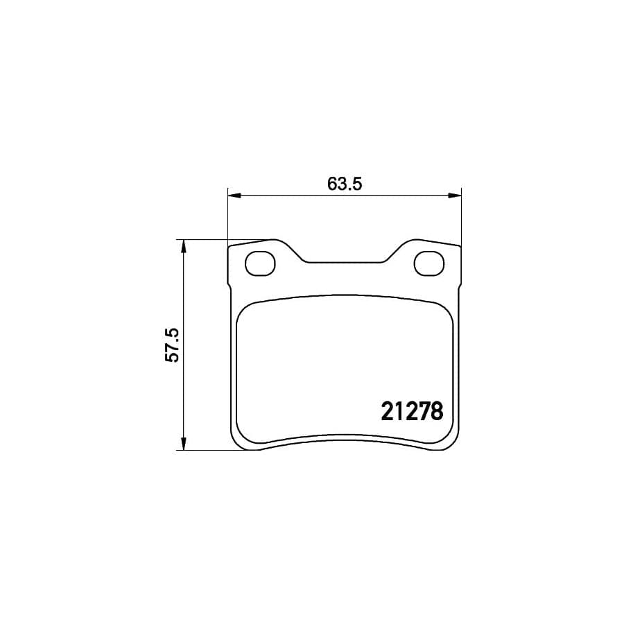 Mintex Mdb1834 Brake Pad Set