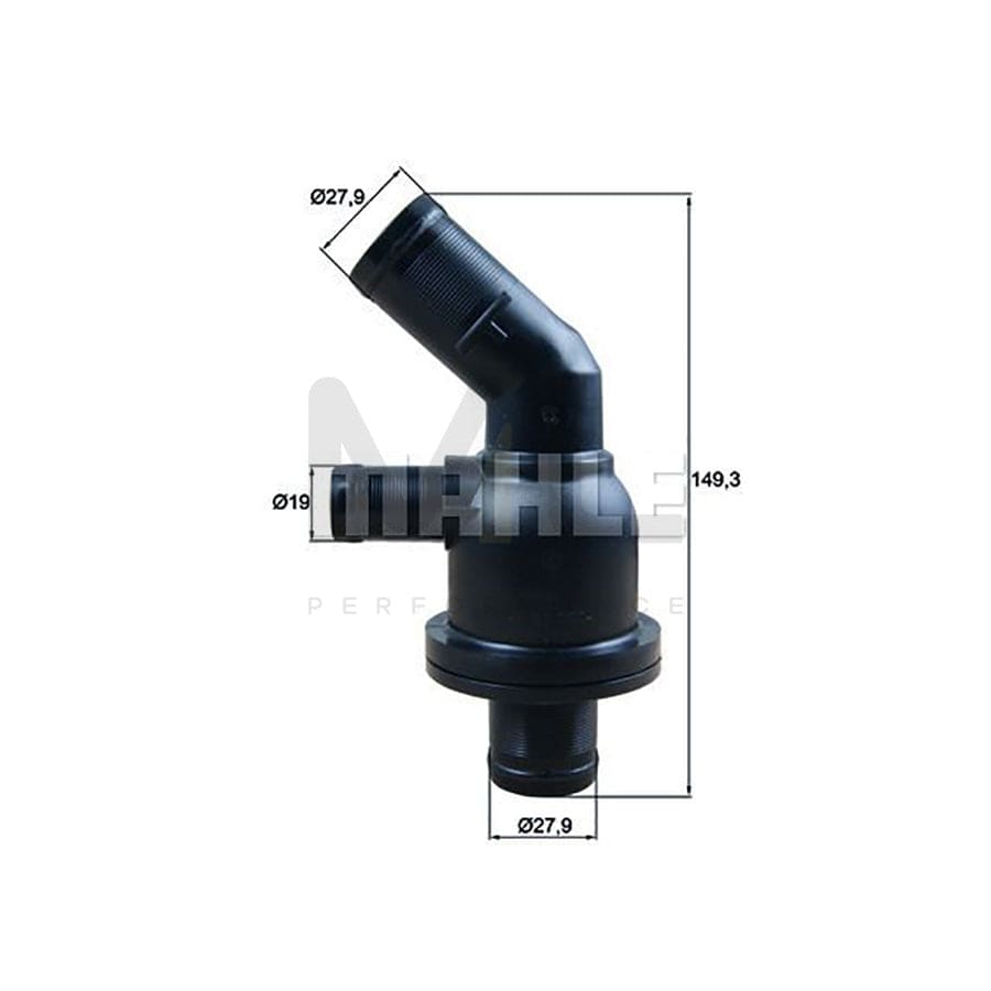 MAHLE ORIGINAL TH 55 87 Engine thermostat Opening Temperature: 87��C | ML Performance Car Parts