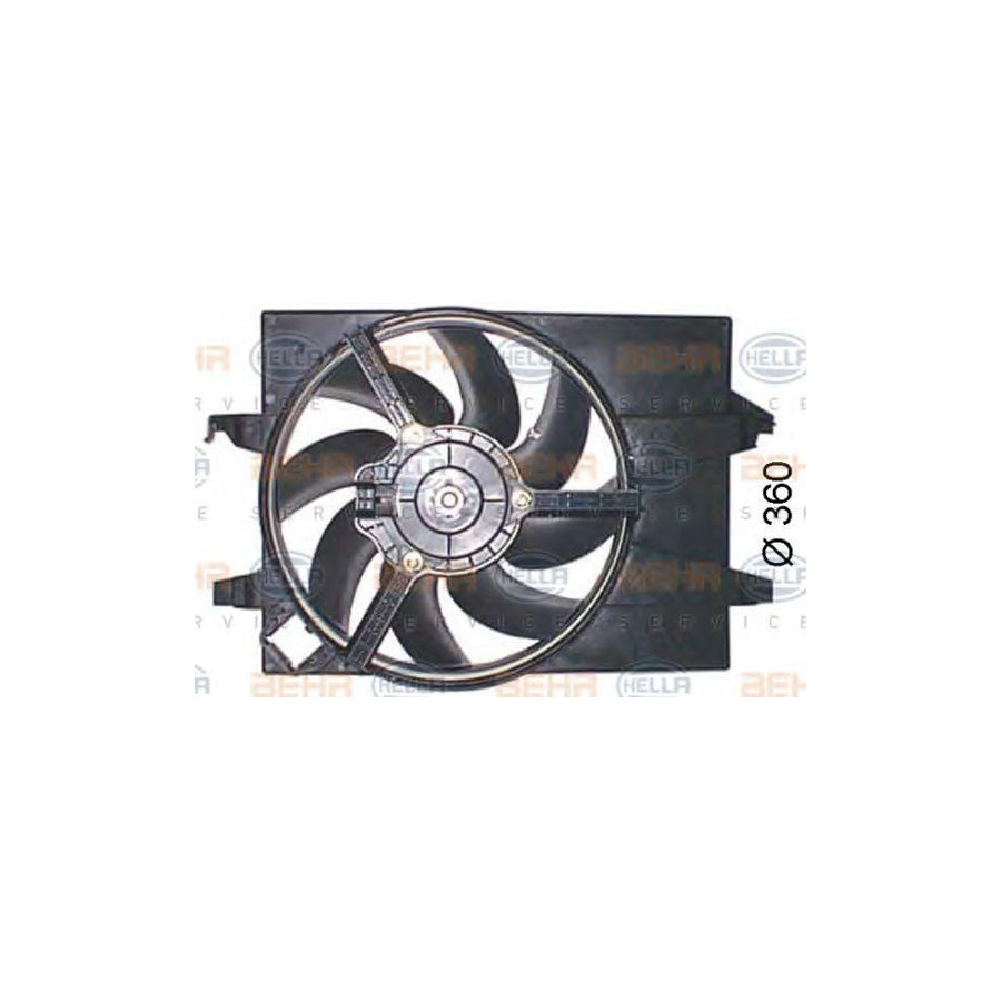 Hella 8EW 351 044-551 Fan, Radiator