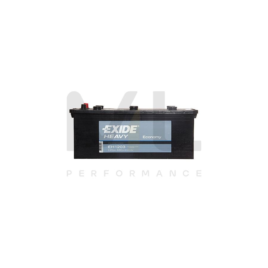 Exide Commercial Battery 627 680A - 2 Year Guarantee | ML Performance UK Car Parts