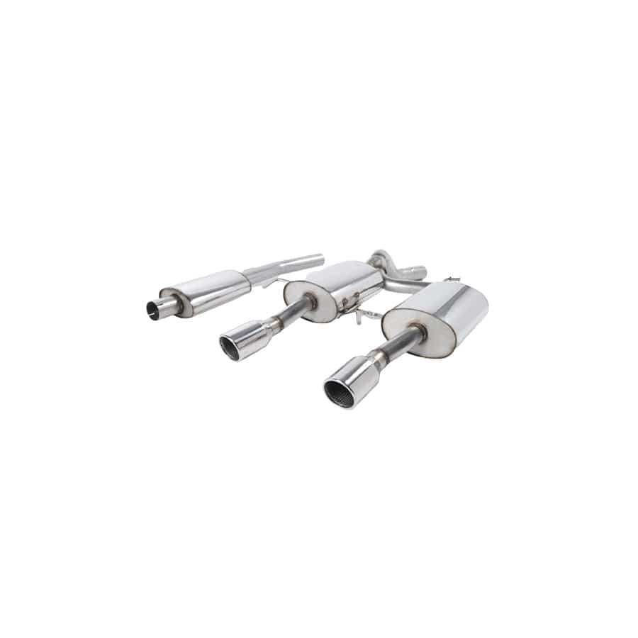 MillTek SSXRN201 Renault Clio Resonated Cat-Back Exhaust