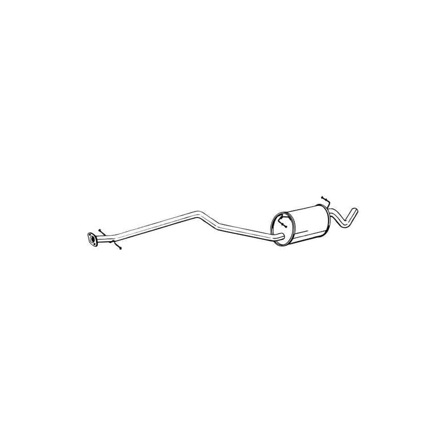 Bosal 289-035 Middle Silencer