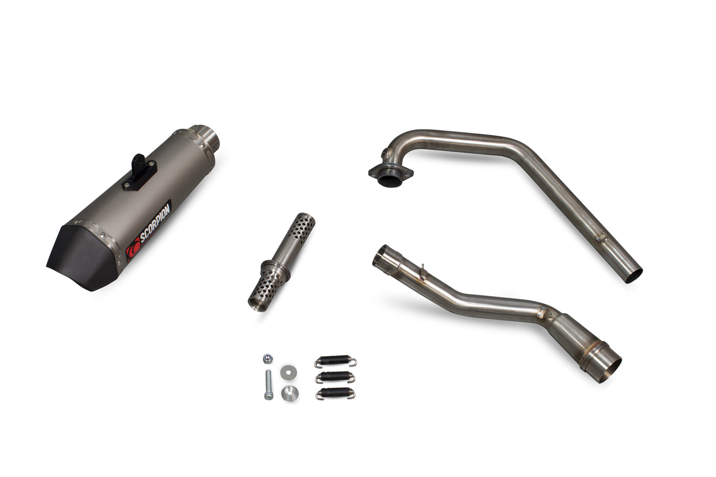 Scorpion RSI124TEO Suzuki Serket Taper Full System - Titanium Sleeve (GSX-S 125 / GSX-S 150) | ML Performance UK UK