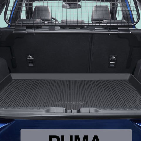 GENUINE FORD 2438719 PUMA RUBBER BOOT LINER, TRAY STYLE, BLACK WITH PUMA LOGO, 2019 ONWARD | ML Performance UK