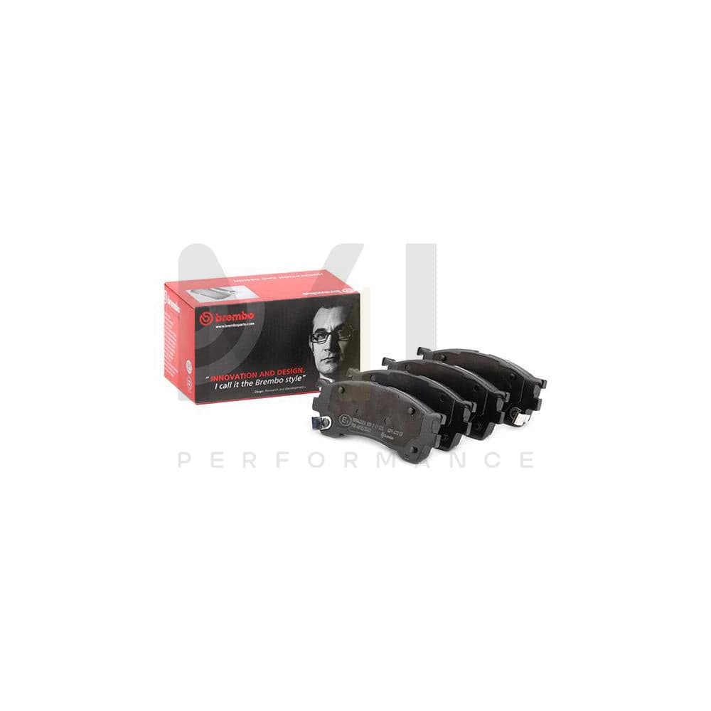 Brembo P 49 023 Brake Pad Set With Acoustic Wear Warning | ML Performance Car Parts