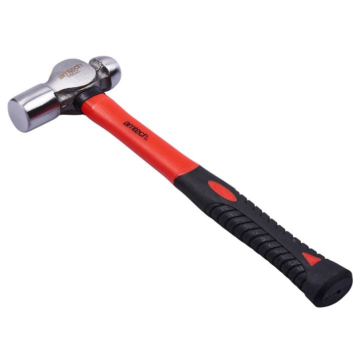 Amtech 16oz Ball Pein Hammer - Fibreglass Shaft | ML Performance DIY & Power Tools