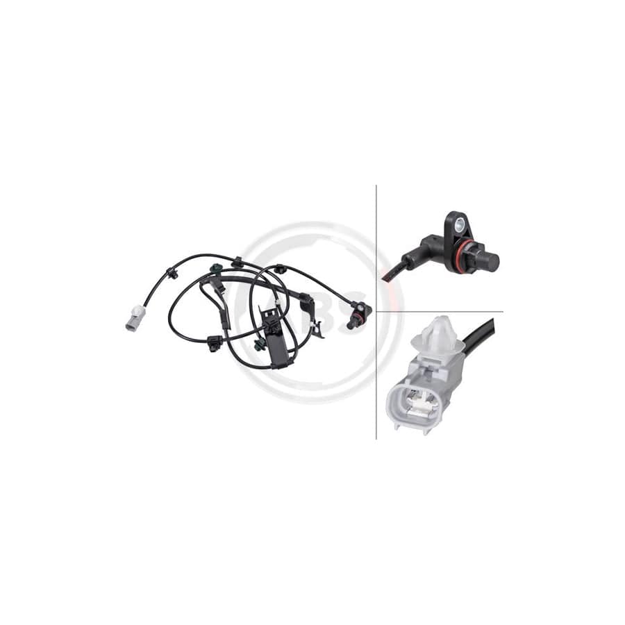 A.B.S. 31763 ABS Sensor for TOYOTA Hilux VII Pickup | ML Performance UK Car Parts