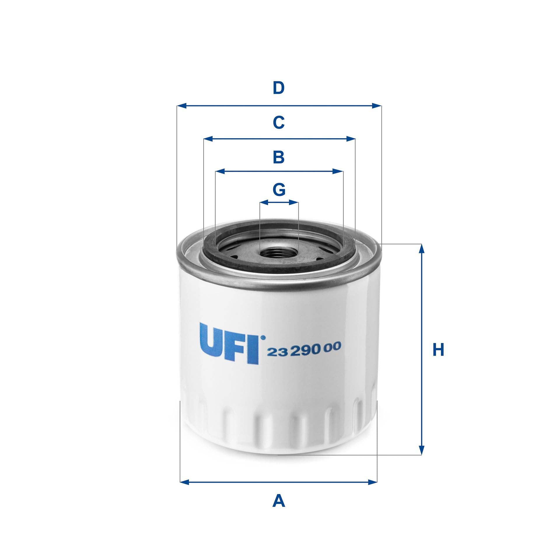 UFI 23.290.00 Oil Filter