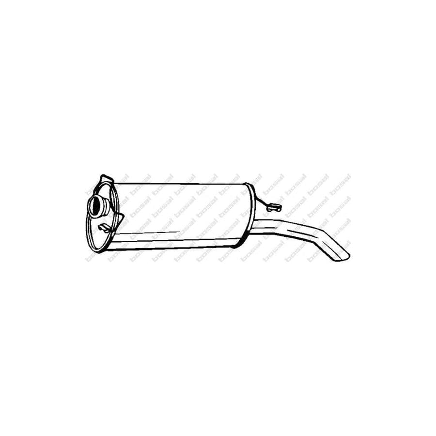 Bosal 135-039 Rear Silencer For Citroën Xm Ii Estate (Y4)