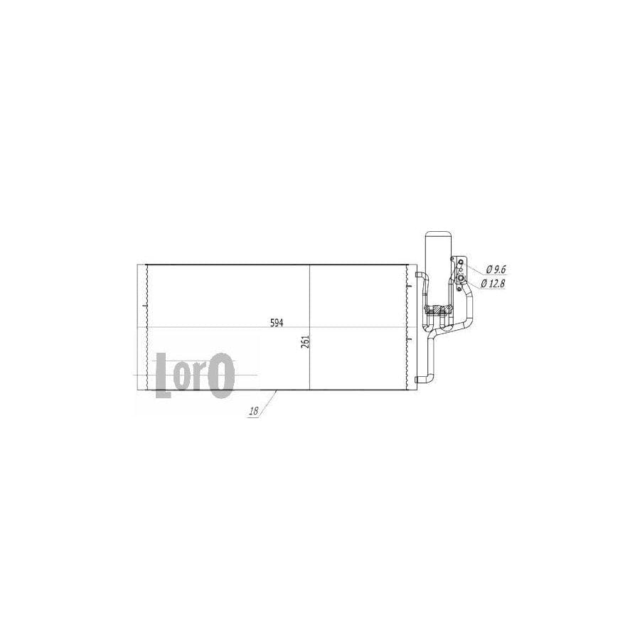 Abakus 0370160044 Air Conditioning Condenser | ML Performance UK