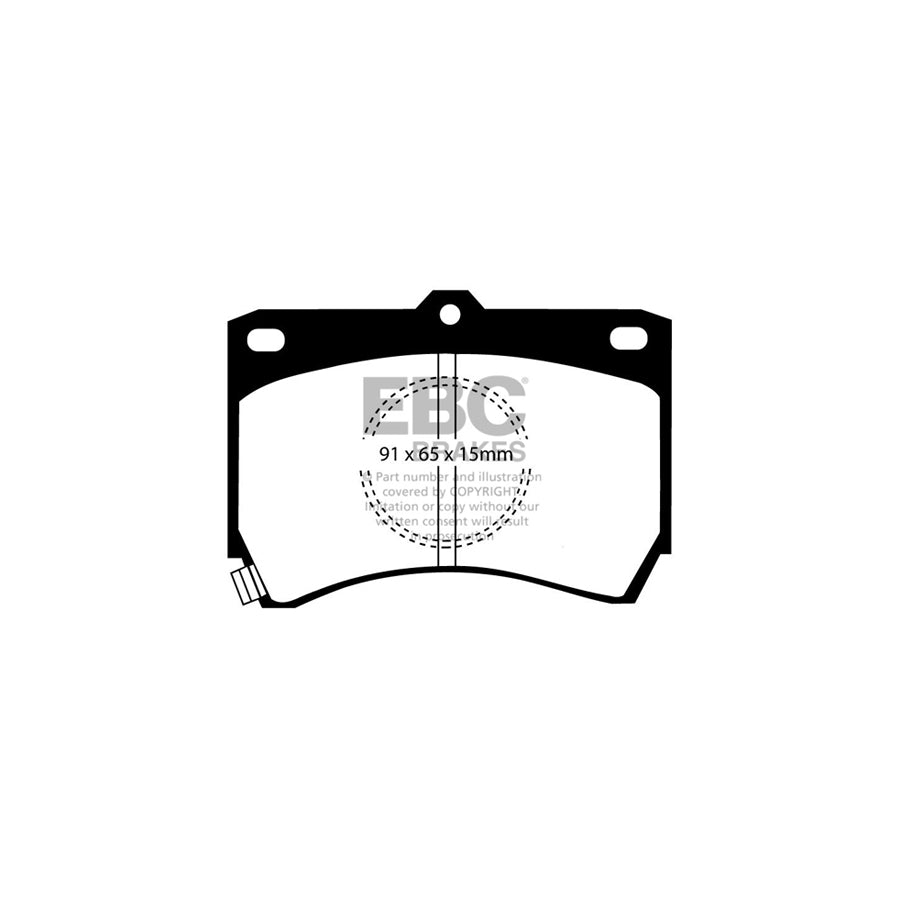 EBC DP655 Mazda Sao 3 Ultimax Front Brake Pads - Akebono Caliper 2 | ML Performance UK Car Parts