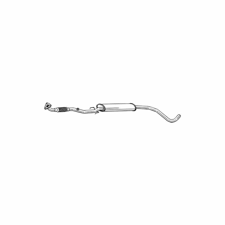 Bosal 291-033 Middle Silencer