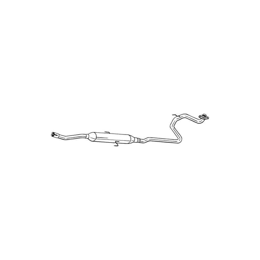 Bosal 291-029 Middle Silencer For Toyota Yaris Ii Hatchback (Xp9)