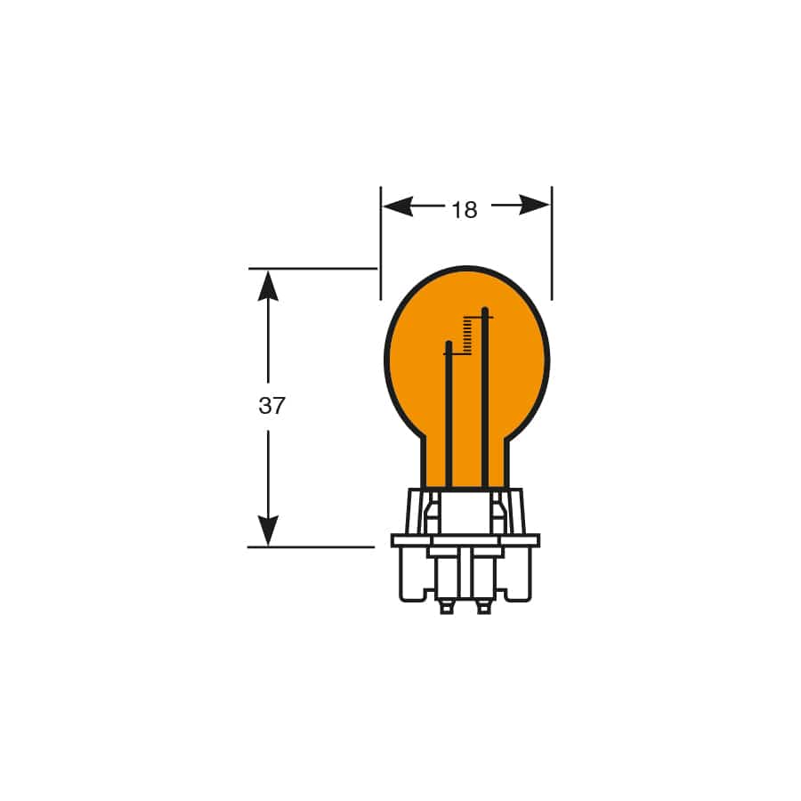 RING R12174 HIPERVISION 12V 24W AMBER PWY24W     | ML Performance