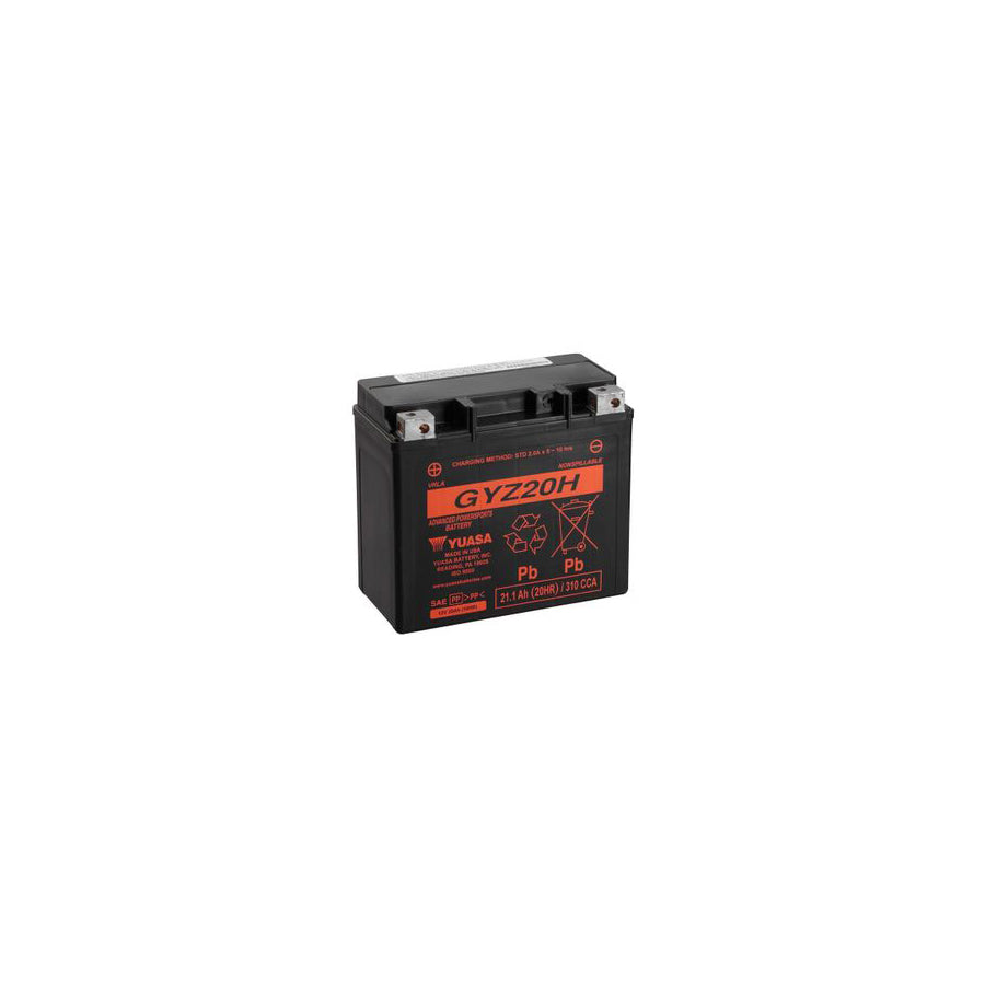 Yuasa GYZ20H High Performance MF Motorcycle Battery | ML Performance UK Car Parts