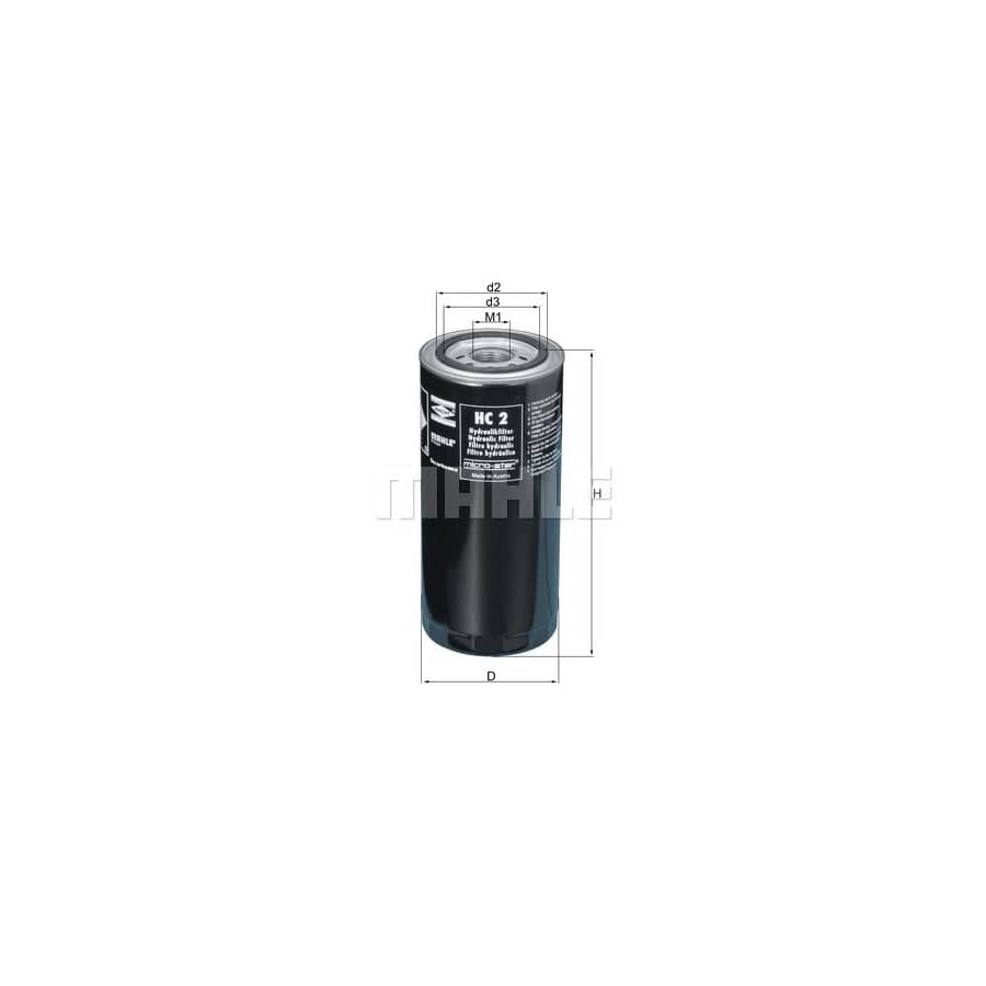 Knecht Hc 2 Hydraulic Filter, Automatic Transmission | ML Performance UK Car Parts