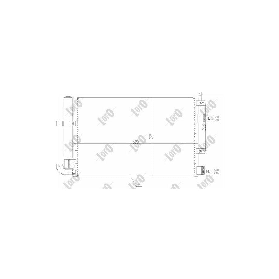 Abakus 0550160006 Air Conditioning Condenser | ML Performance UK