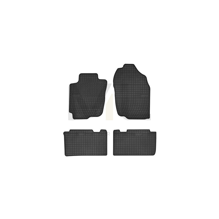 FROGUM Tailored 547815 Floor mat set for TOYOTA RAV4 IV Off-Road (XA40) Elastomer, Front and Rear, Quantity: 4, Black | ML Performance Car Parts