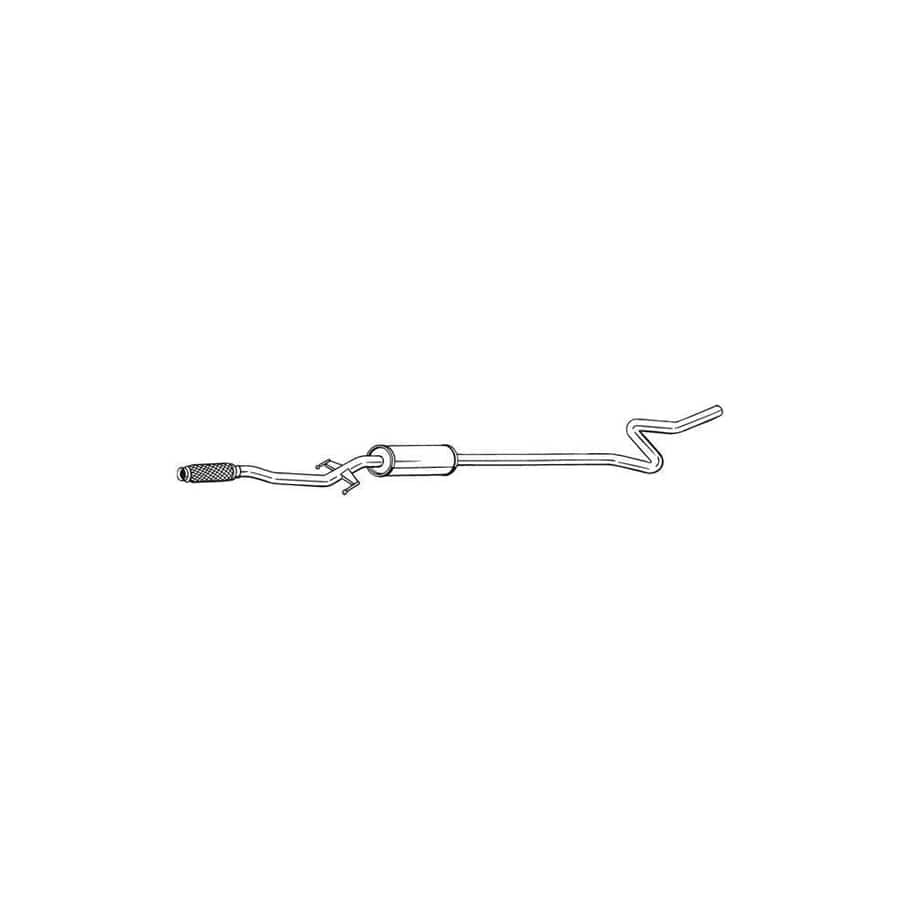 Bosal 292-067 Middle Silencer