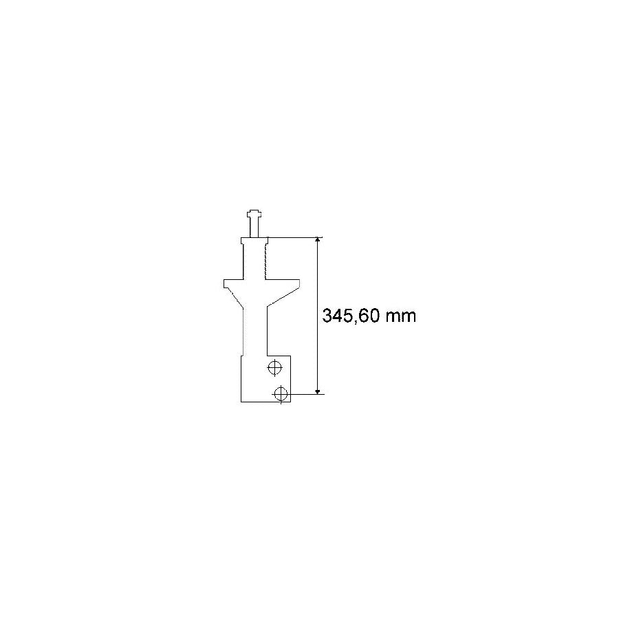 Sachs 230 315 Shock Absorber For VW Passat