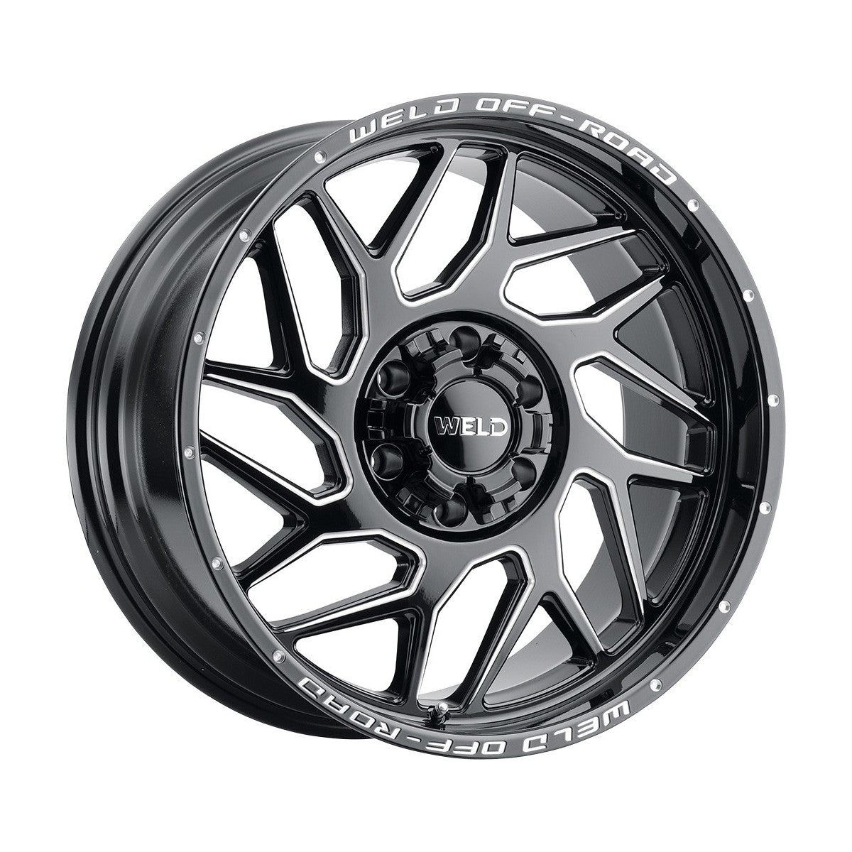 Weld W11700098600 Fulcrum W117 Wheel 20x10 6x135 ET13 BS6 Gloss Black MIL