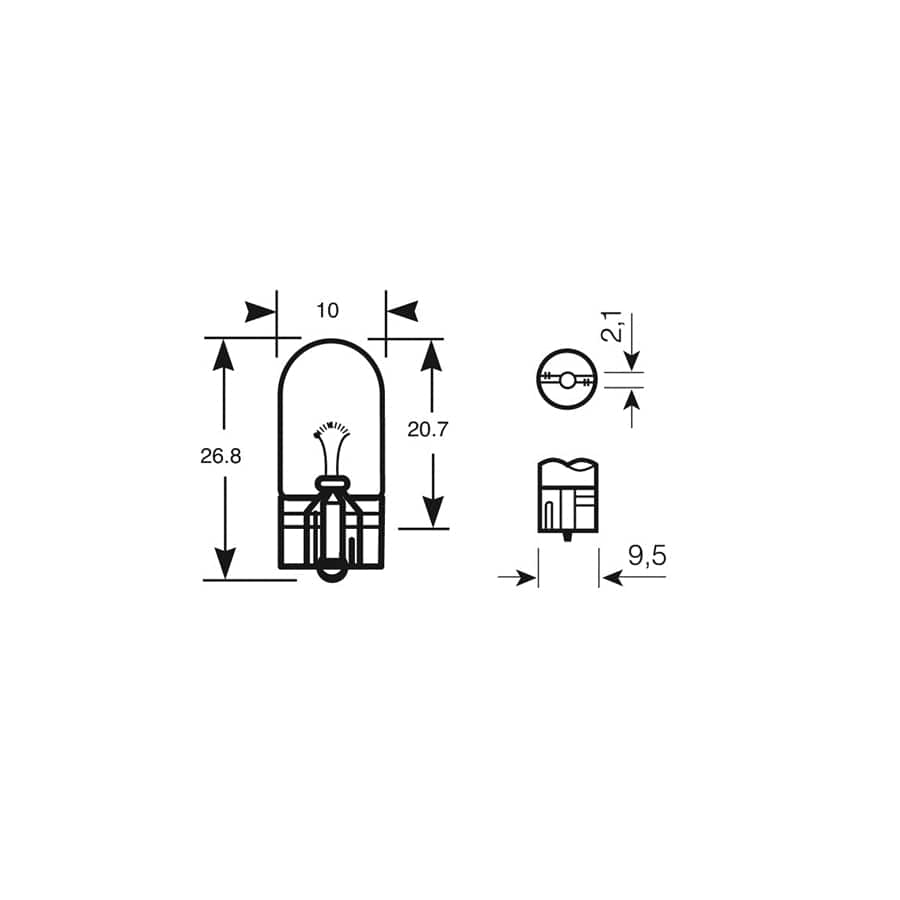 RING R501HD 12V 5W Capless W2.1 x 9.5d Side & Tail (Heavy Duty) (10 units ) | ML Performance