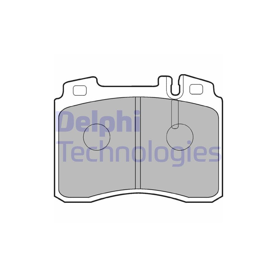 Delphi Lp844 Brake Pad Set