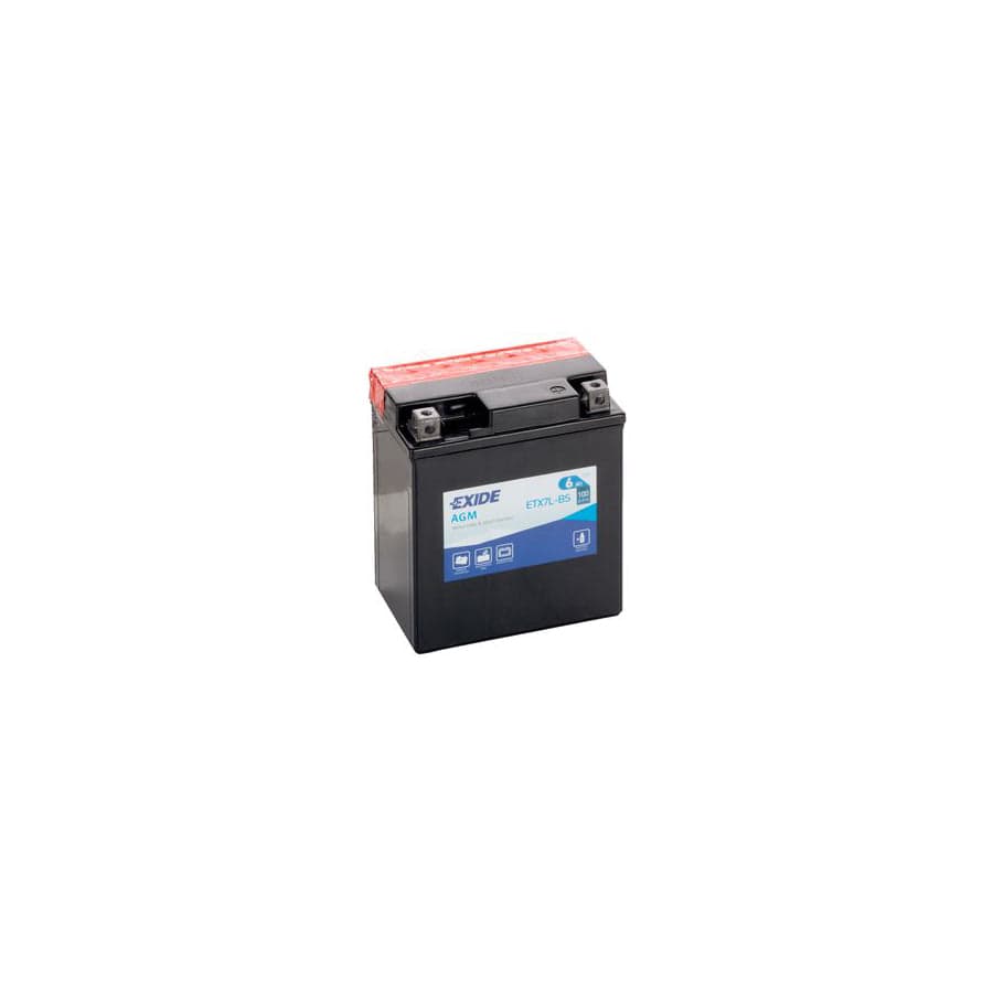 Exide ETX7L-BS 12V Motorcycle Battery | ML Performance UK Car Parts