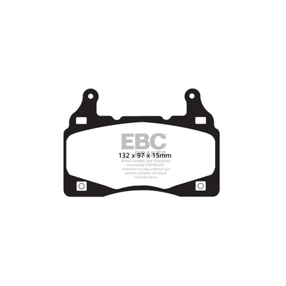 EBC DP41895R Chevrolet Holden Holden Hsv Yellowstuff Front Brake Pads - Brembo Caliper 2 | ML Performance UK Car Parts