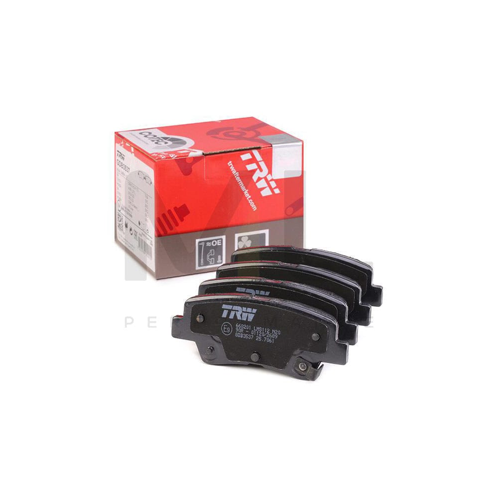 TRW Cotec Gdb3537 Brake Pad Set With Acoustic Wear Warning | ML Performance Car Parts