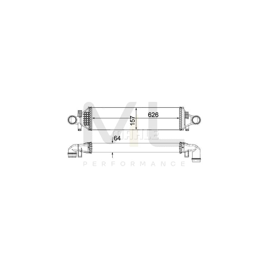 MAHLE ORIGINAL CI 480 000P Intercooler | ML Performance Car Parts