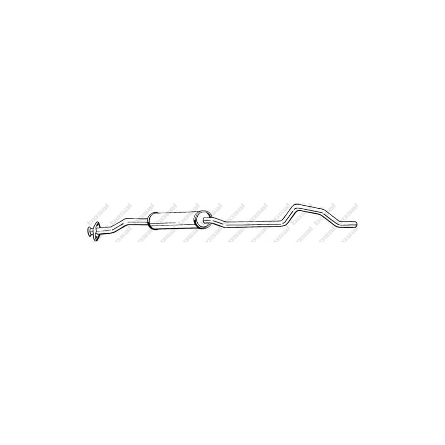 Bosal 292-925 Middle Silencer