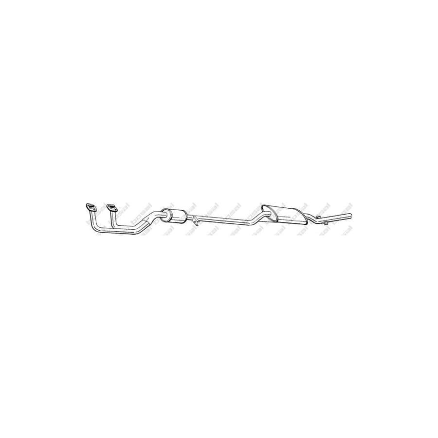 Bosal 292-311 Front Silencer